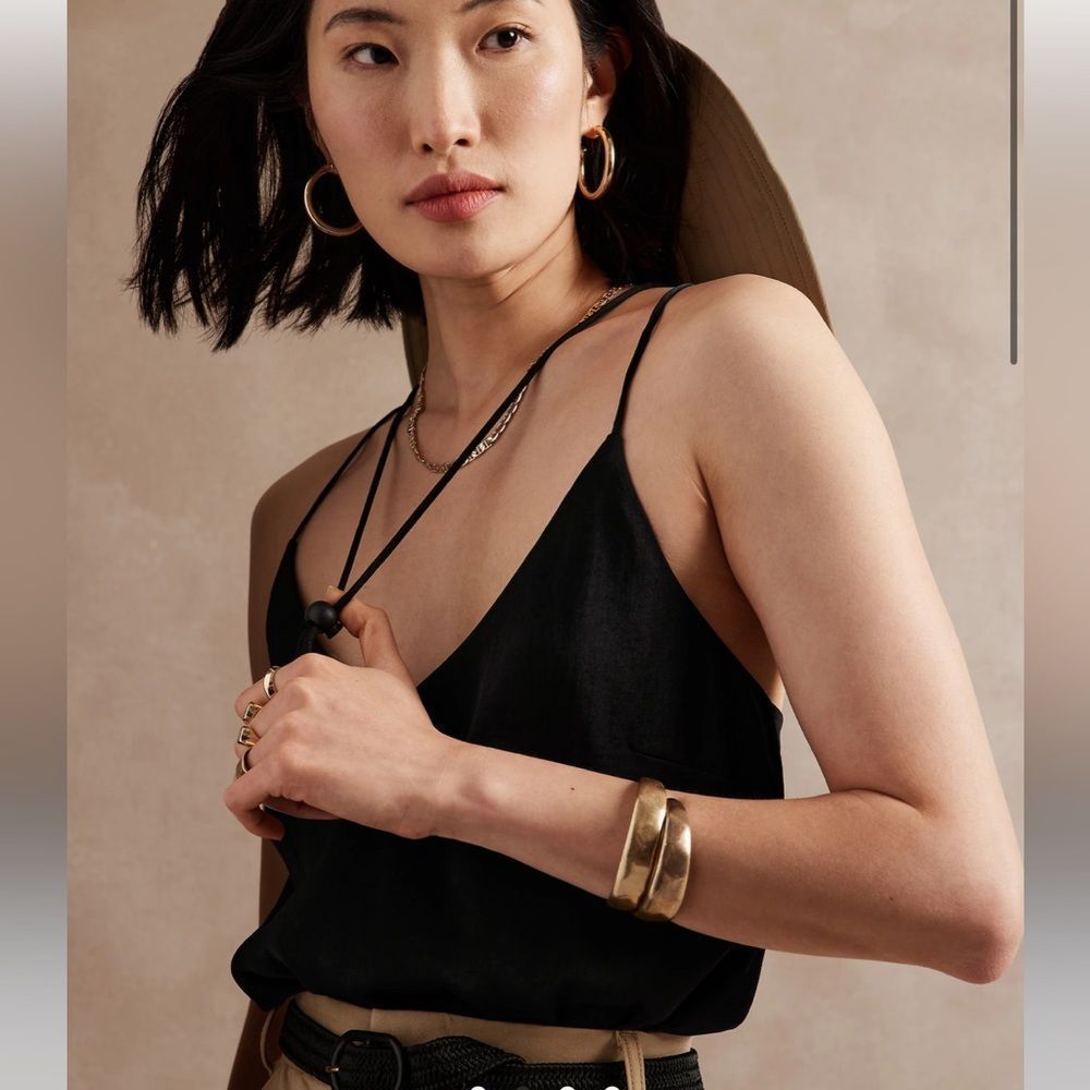 Banana Republic TIE-BACK SILKY CAMISOLE